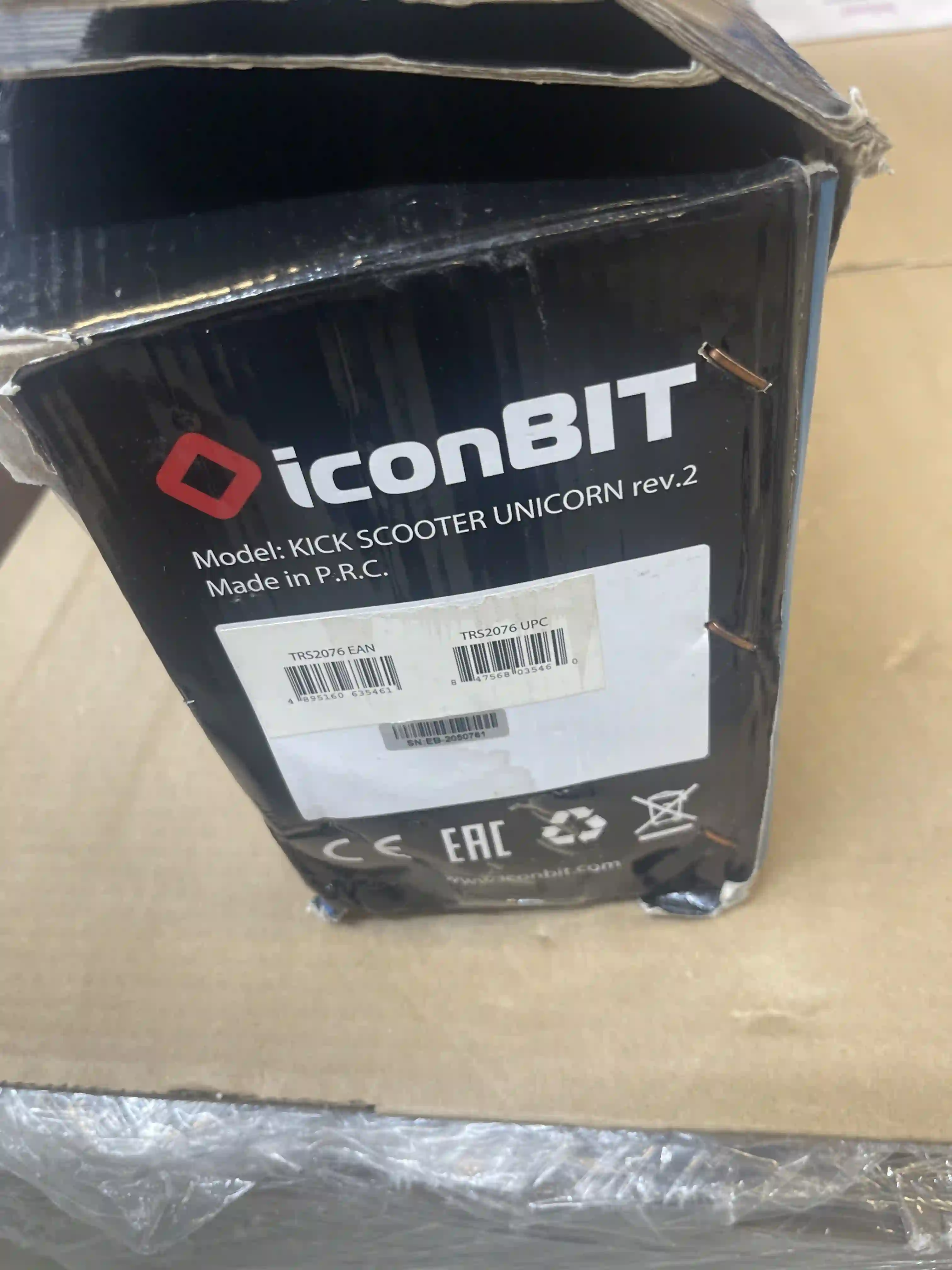 Электросамокат iconBIT Kick Scooter Unicorn rev. 2 0 (TRS2076) k5 000001470