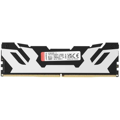 Оперативная память KINGSTON FURY Renegade Silver DIMM DDR5 16GB 7600 MHz (KF576C38RS-16)