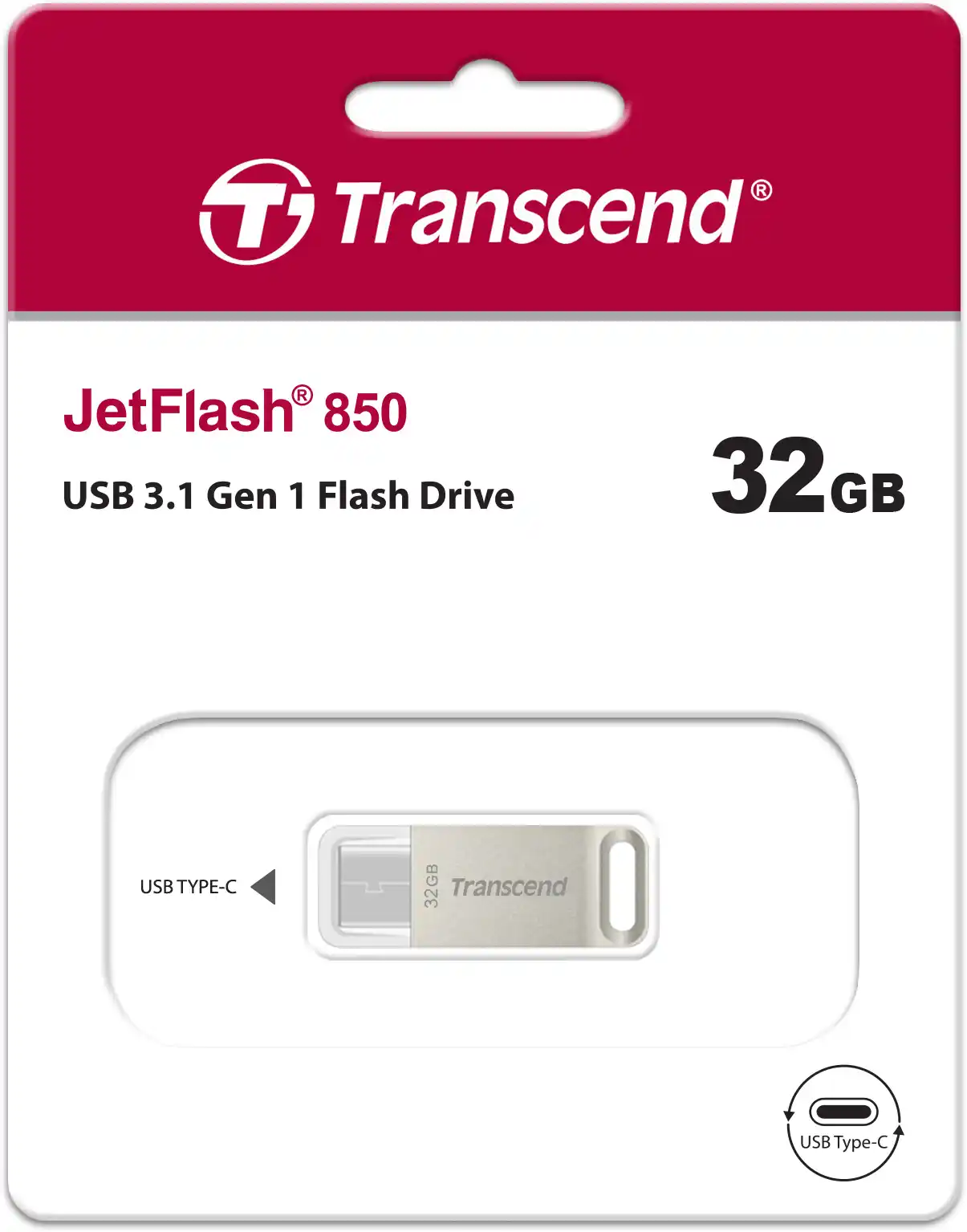 Флеш-накопитель TRANSCEND JetFlash 890 32GB (TS32GJF890S)