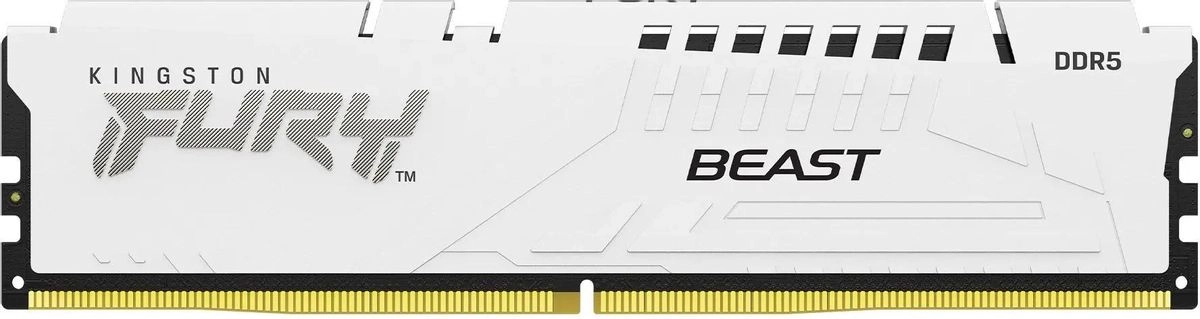 Оперативная память KINGSTON FURY Beast White DIMM DDR5 32Gb 5200 MHz (KF552C36BWE-32)