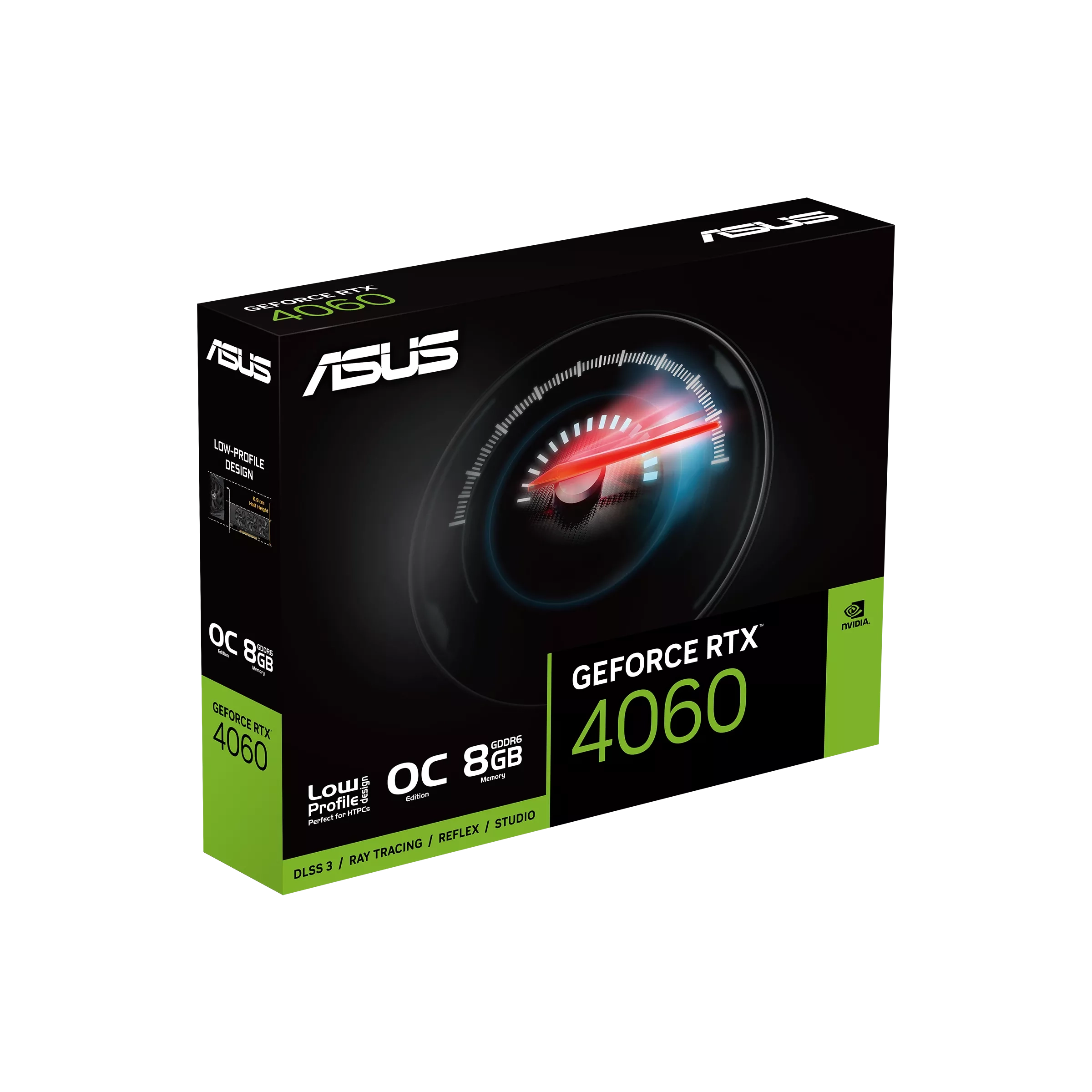 Видеокарта ASUS GeForce 4060 LP BRK OC 8Gb (90YV0JL0-M0NA00)