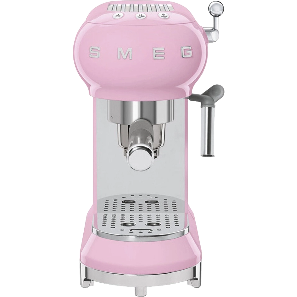 Кофемашина-эспрессо SMEG ECF01PKEU, розовая