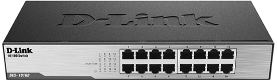 Коммутатор D-LINK DES-1016D/H1A