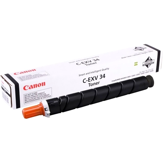 Тонер для лазерного принтера CANON C-EXV 34 Black (3782B002) PI