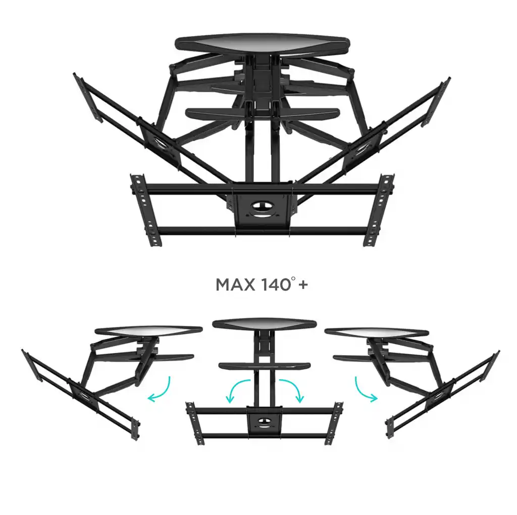 Кронштейн ONKRON M6L BLACK 40-75''