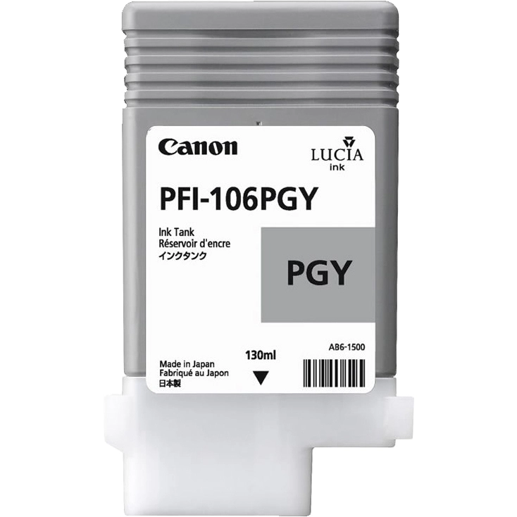 Картридж для струйного принтера CANON PFI-106PGY Photo Grey (6631B001)