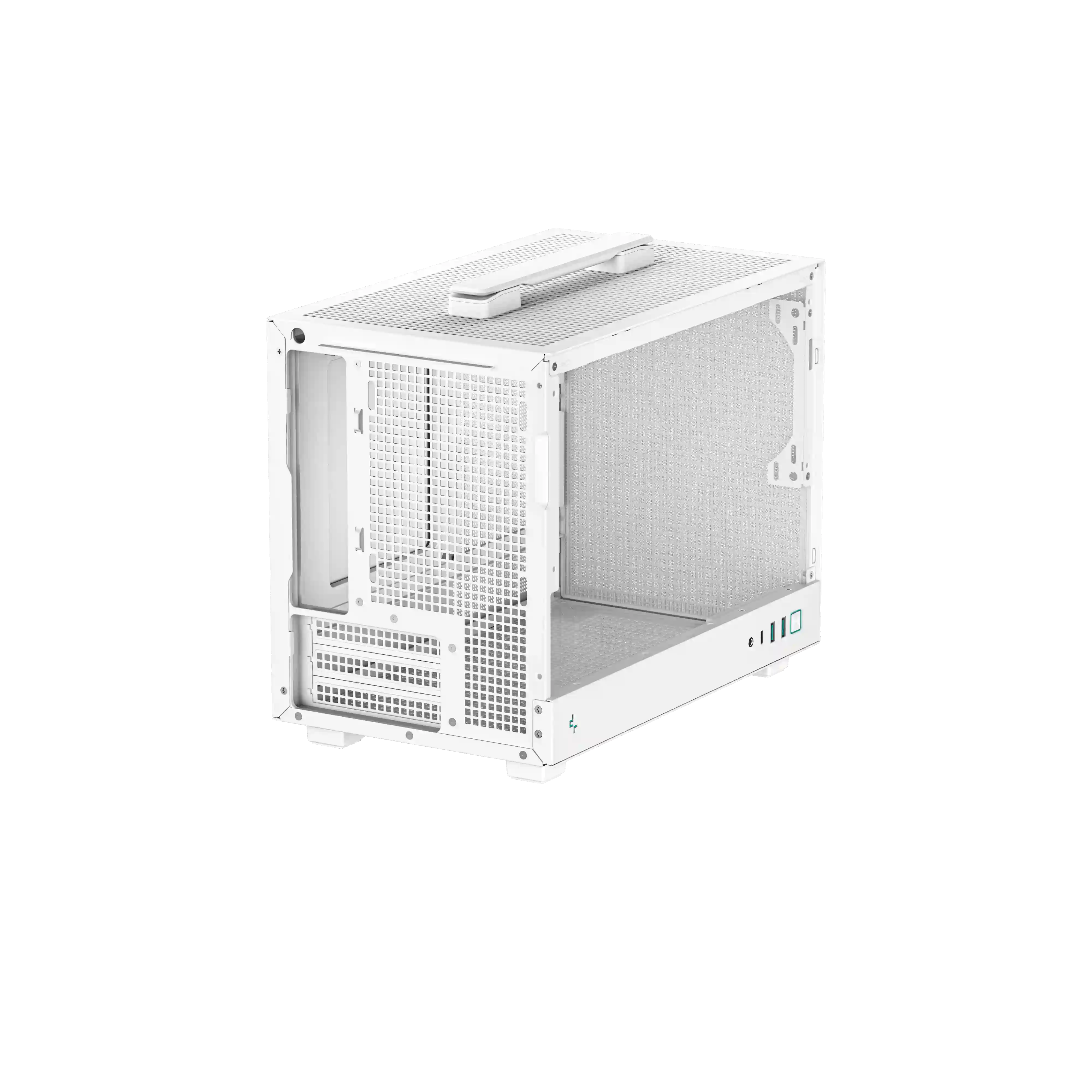 Корпус для ПК без БП и вентилятора DEEPCOOL CH160 White (R-CH160-WHNGI0-G-1)