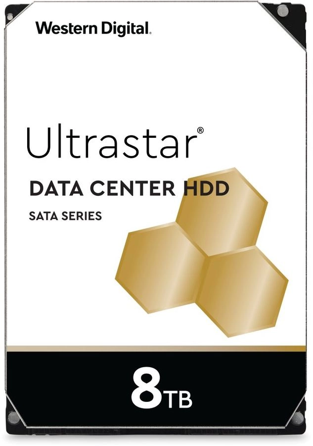 Внутренний HDD диск WD Ultrastar DC HC320 8TB, SATA3, 3.5" (HUS728T8TALE6L4)