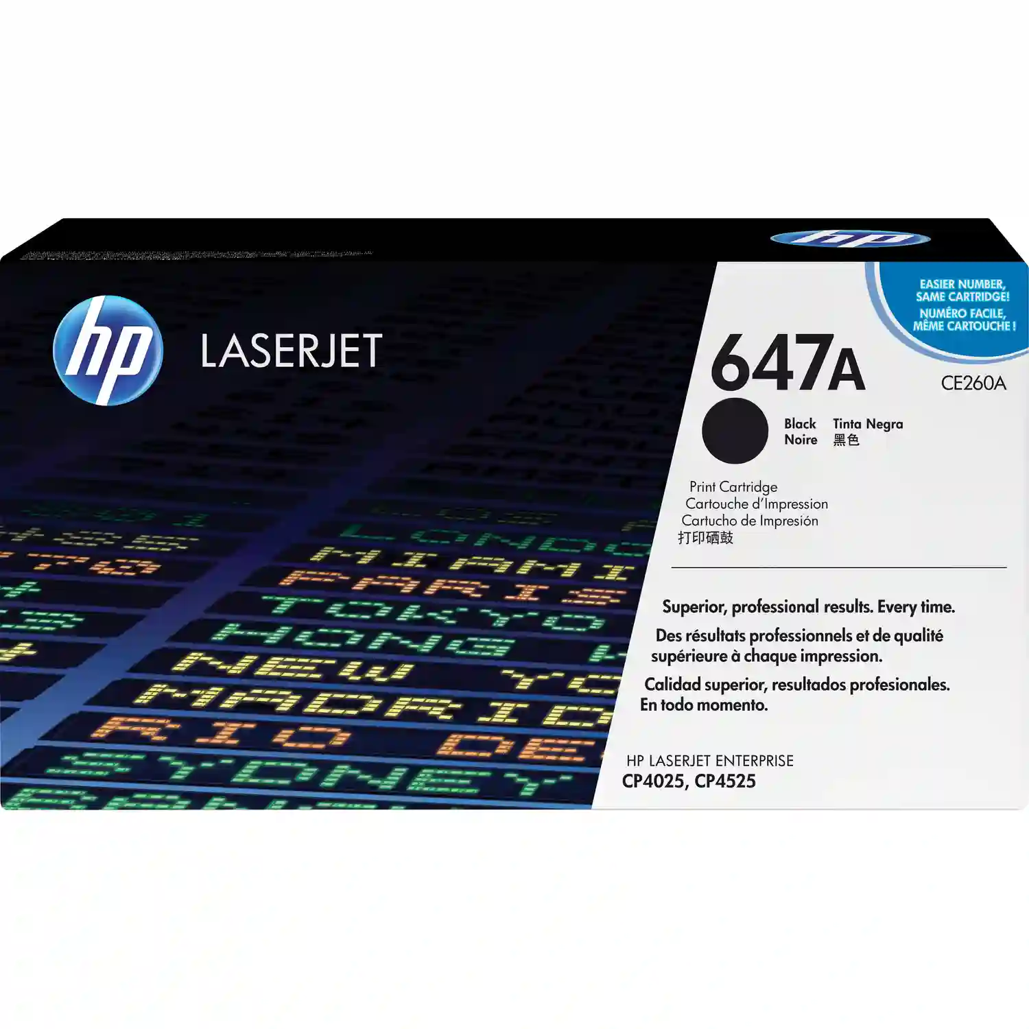 Картридж для лазерного принтера HP 647A Black (CE260A)