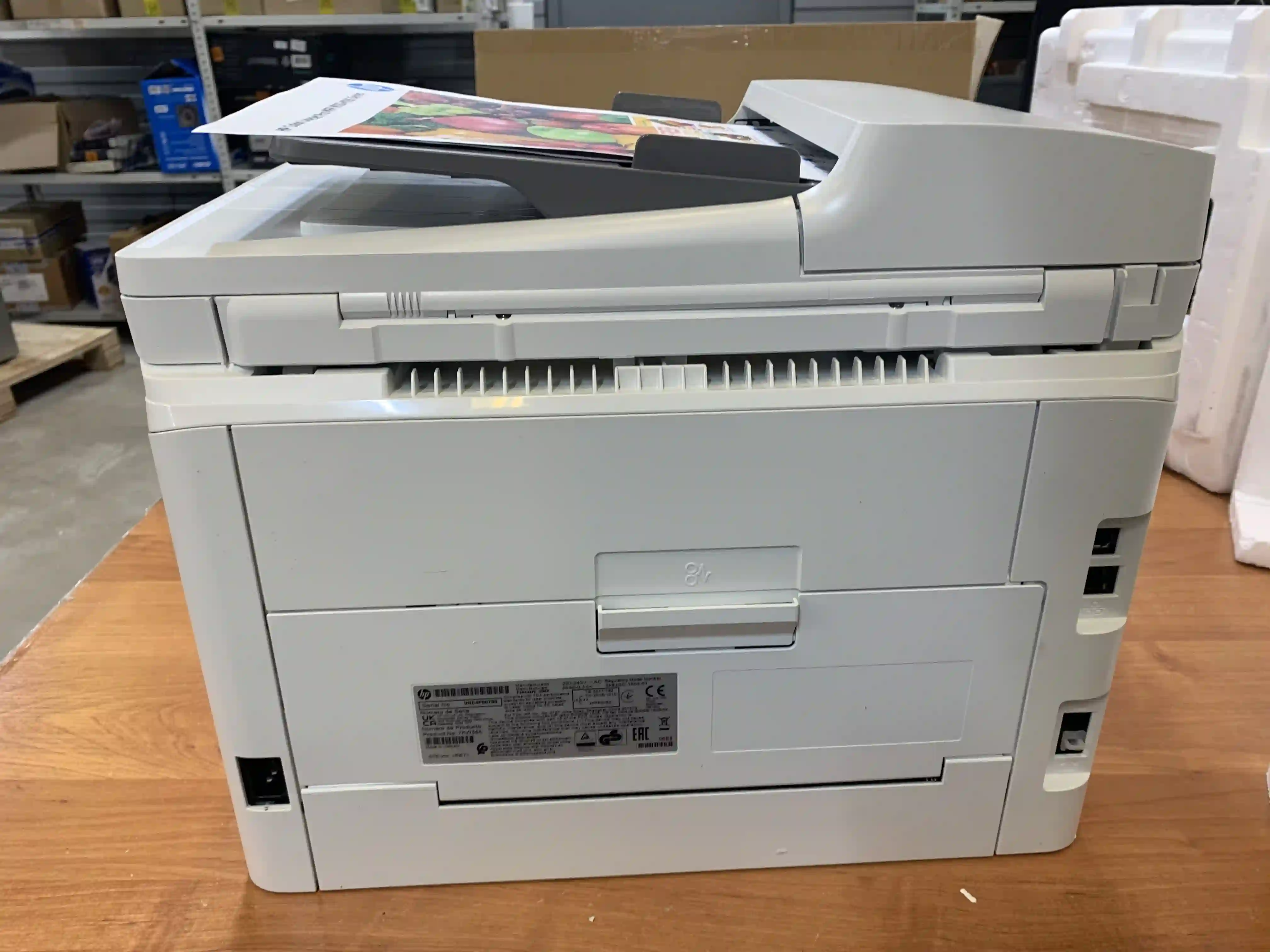 МФУ лазерное HP Color LaserJet Pro M183fw (7KW56A) k5