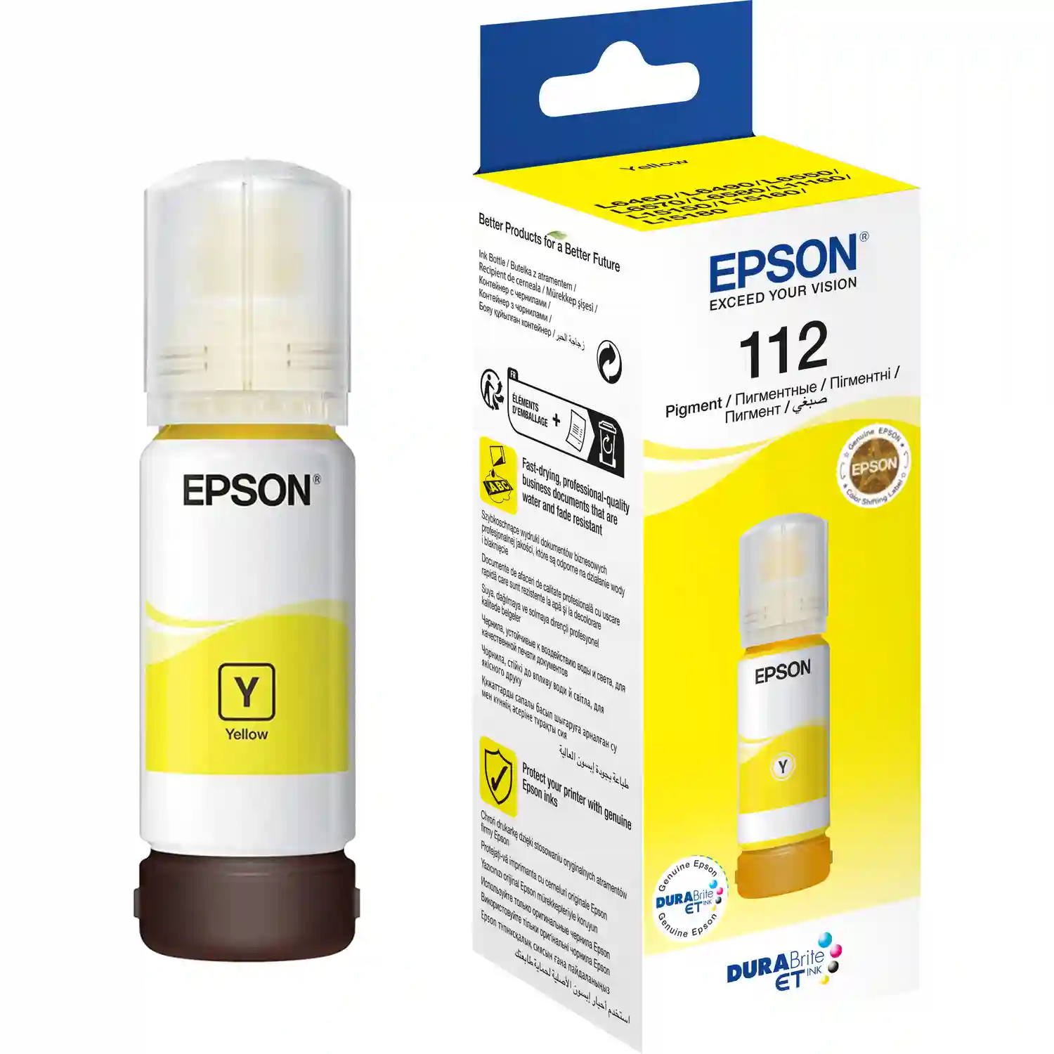 Чернила EPSON T06C4 Yellow (C13T06C44A) PI