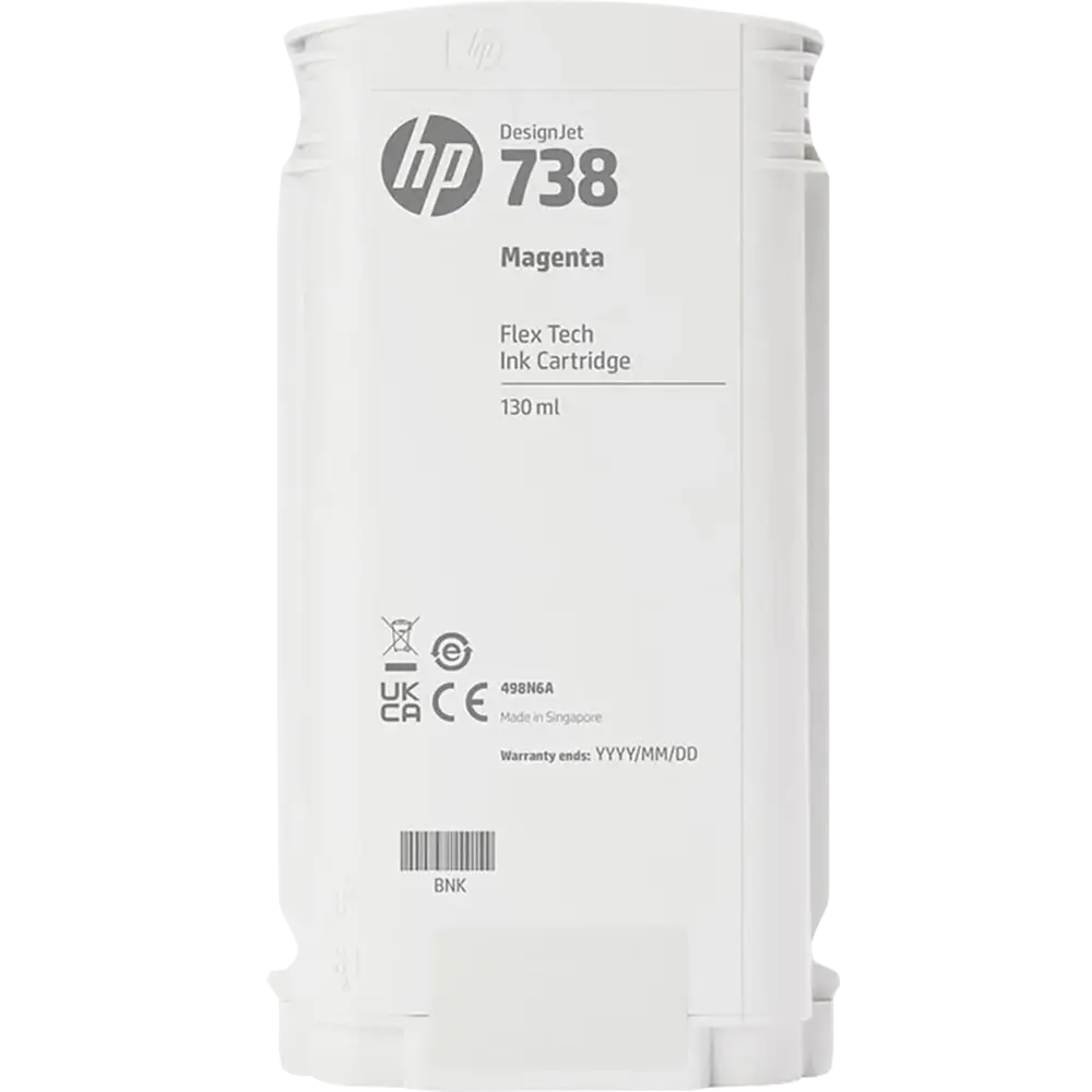 Картридж для струйного принтера HP 738 Magenta (498N6A)