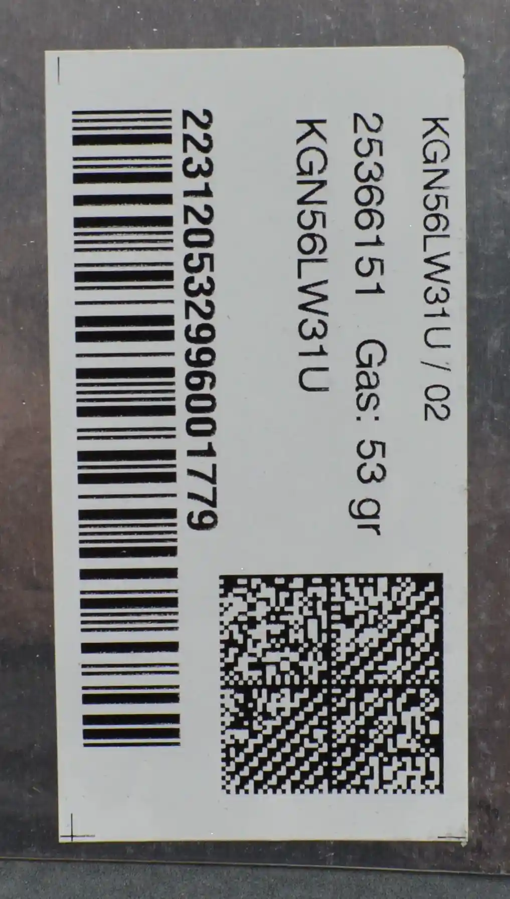 Холодильник BOSCH KGN56LW31U, Serie 6 k6 000022143