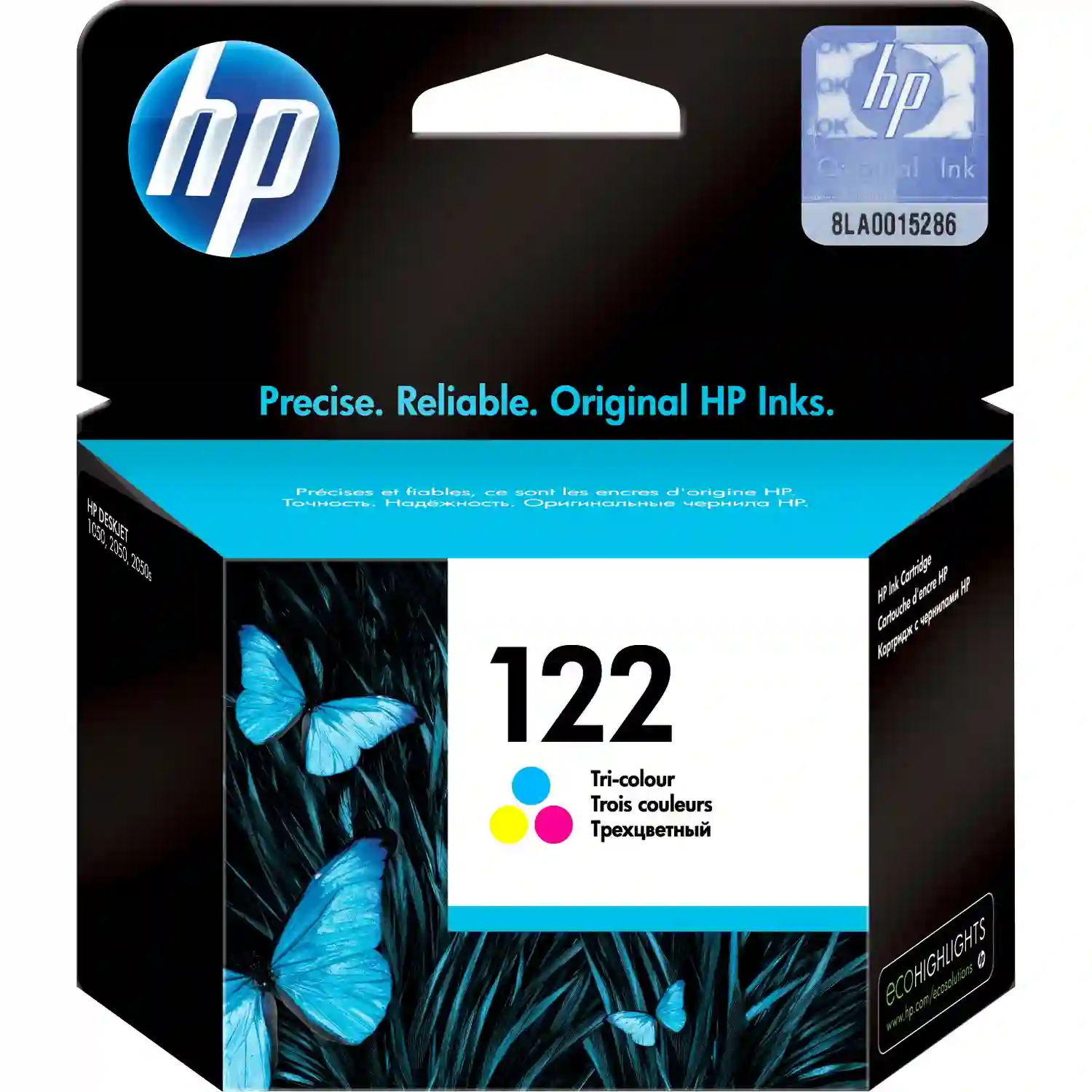 Картридж для струйного принтера HP 122 Tri-color (CH562HE)