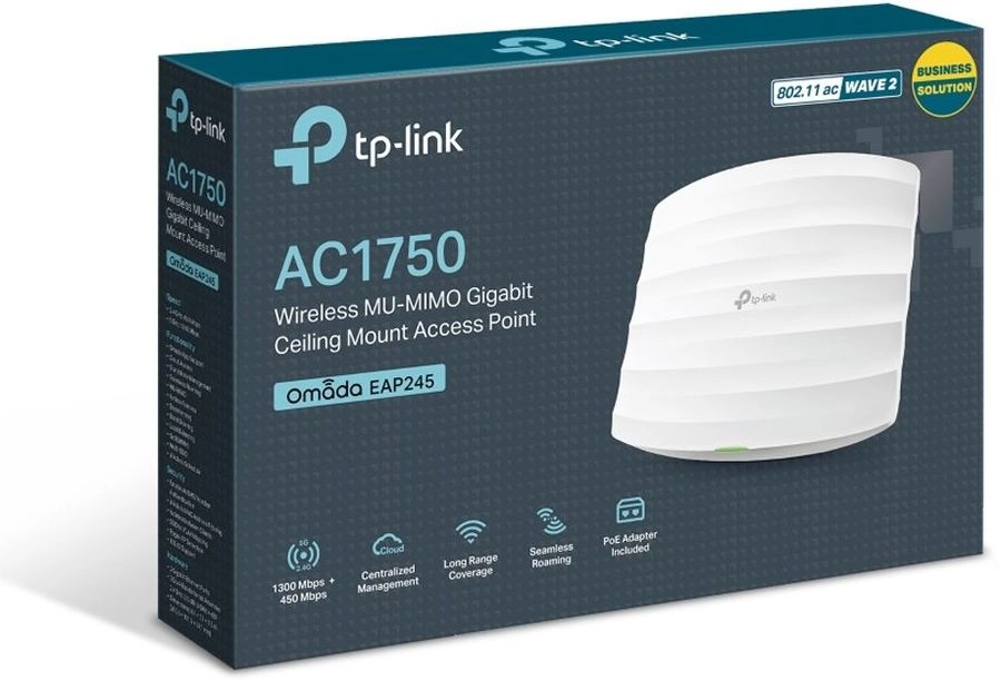 Точка доступа TP-LINK EAP245 (5-pack) AC1750