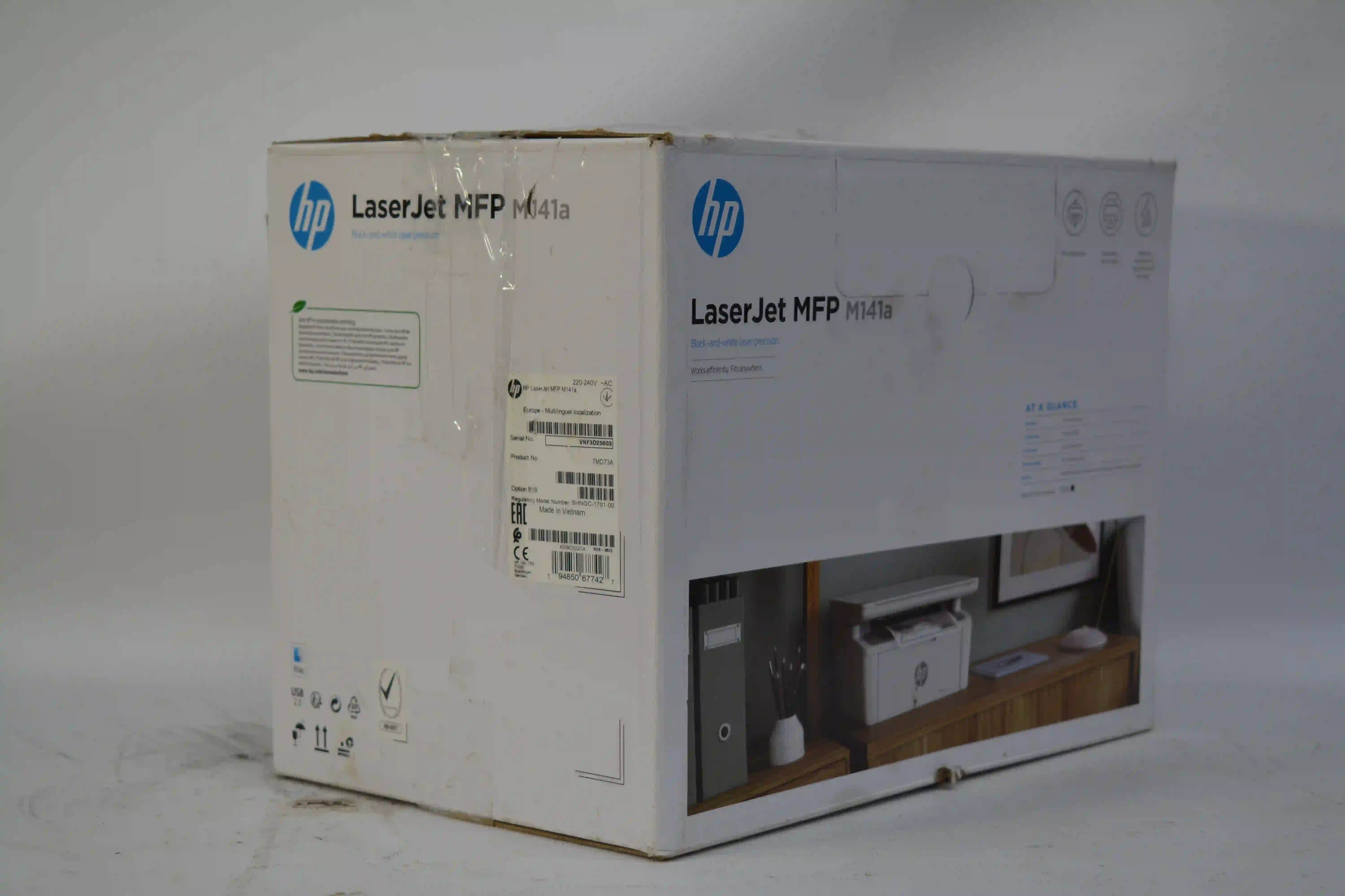 МФУ лазерное HP LaserJet M141a (7MD73A) k3 000003481