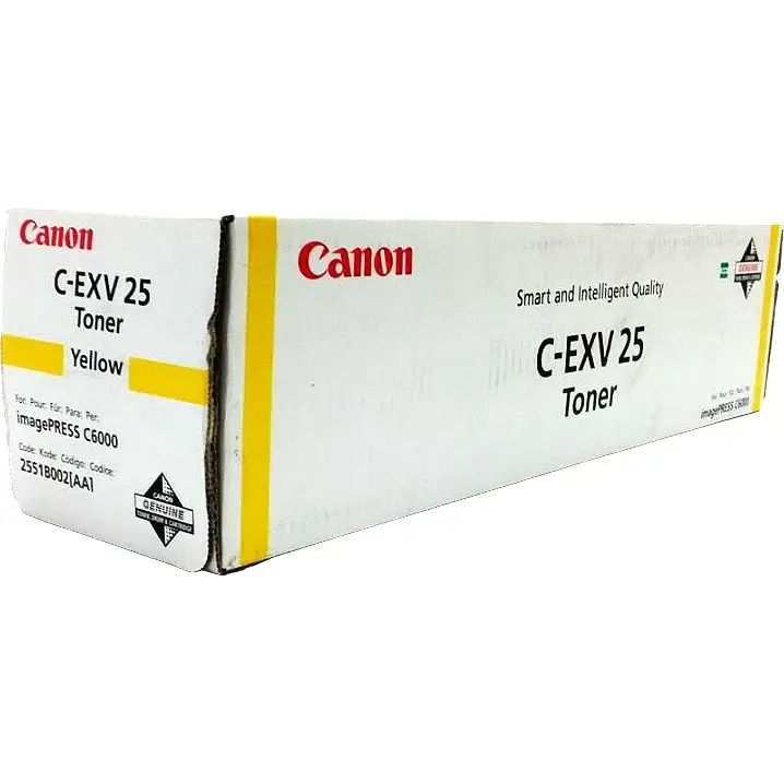 Тонер для лазерного принтера CANON C-EXV 25 Yellow (2551B002)