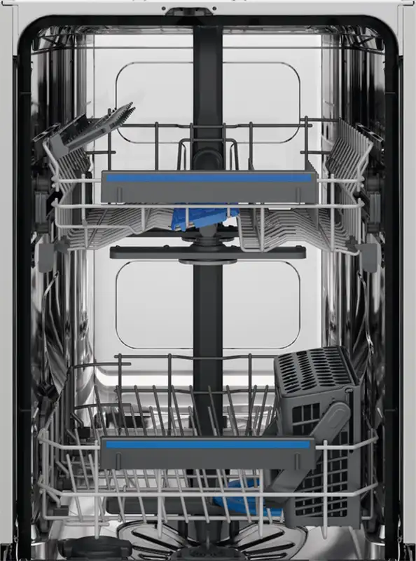 Встраиваемая посудомоечная машина ELECTROLUX KESC2210L, черная