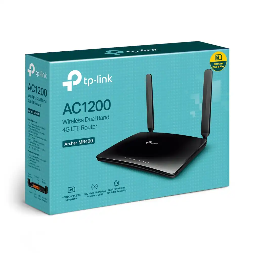 Wi-Fi роутер TP-LINK Archer MR400 AC1200