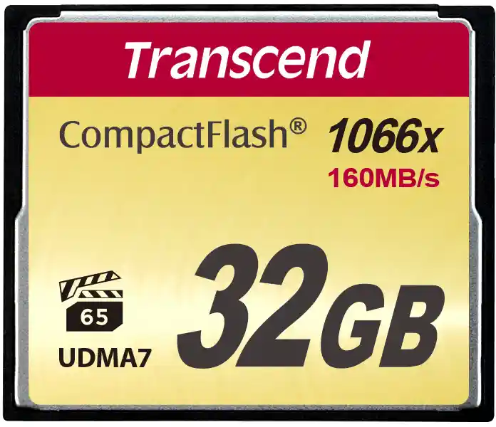 Карта памяти TRANSCEND CompactFlash 1000 32GB (TS32GCF1000)