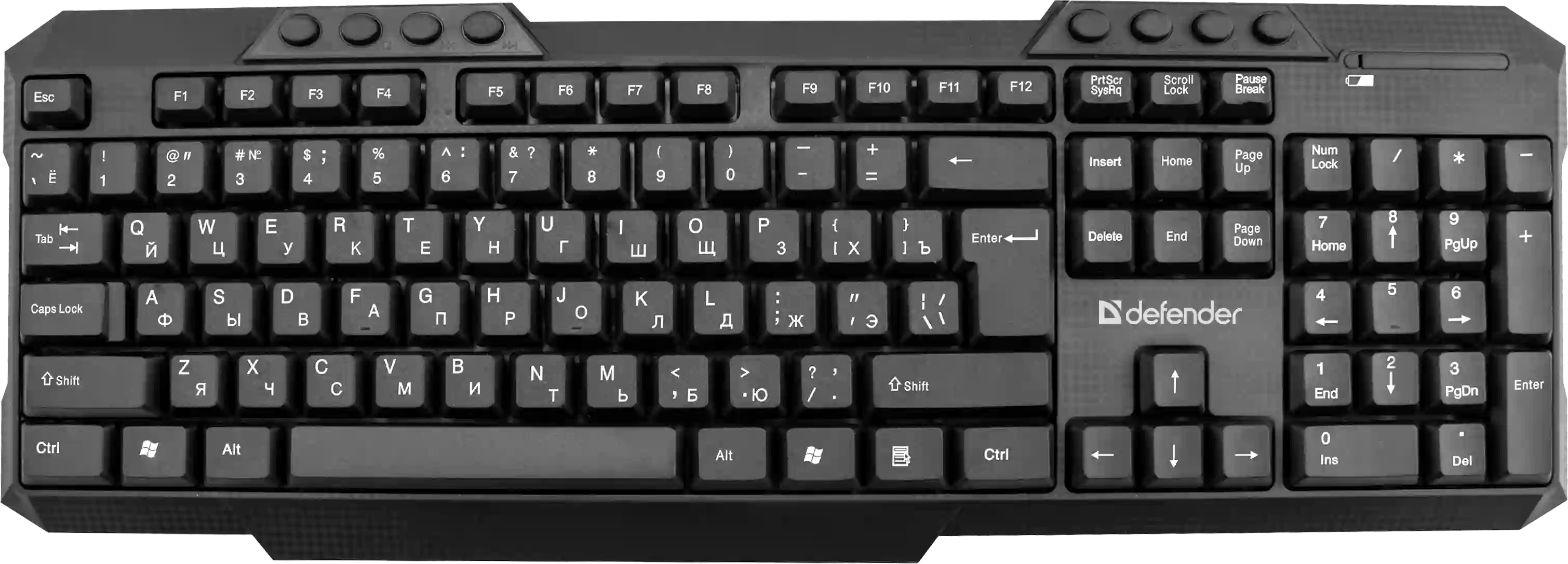 Комплект (клавиатура + мышь) беспроводной DEFENDER Jakarta C-805 (45805)