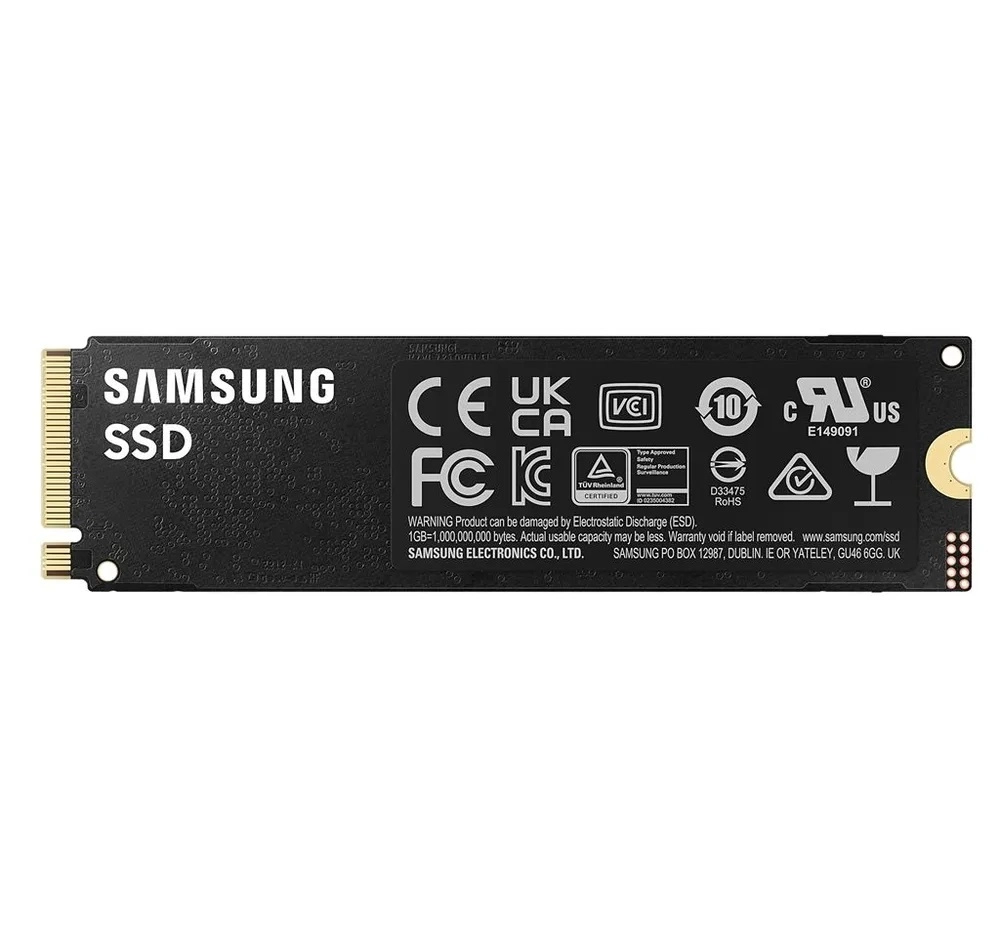 Внутренний SSD диск SAMSUNG 990 PRO, 1000GB, M.2, NVMe 2.0, PCIe 4.0 x4 (MZ-V9P1T0CW)