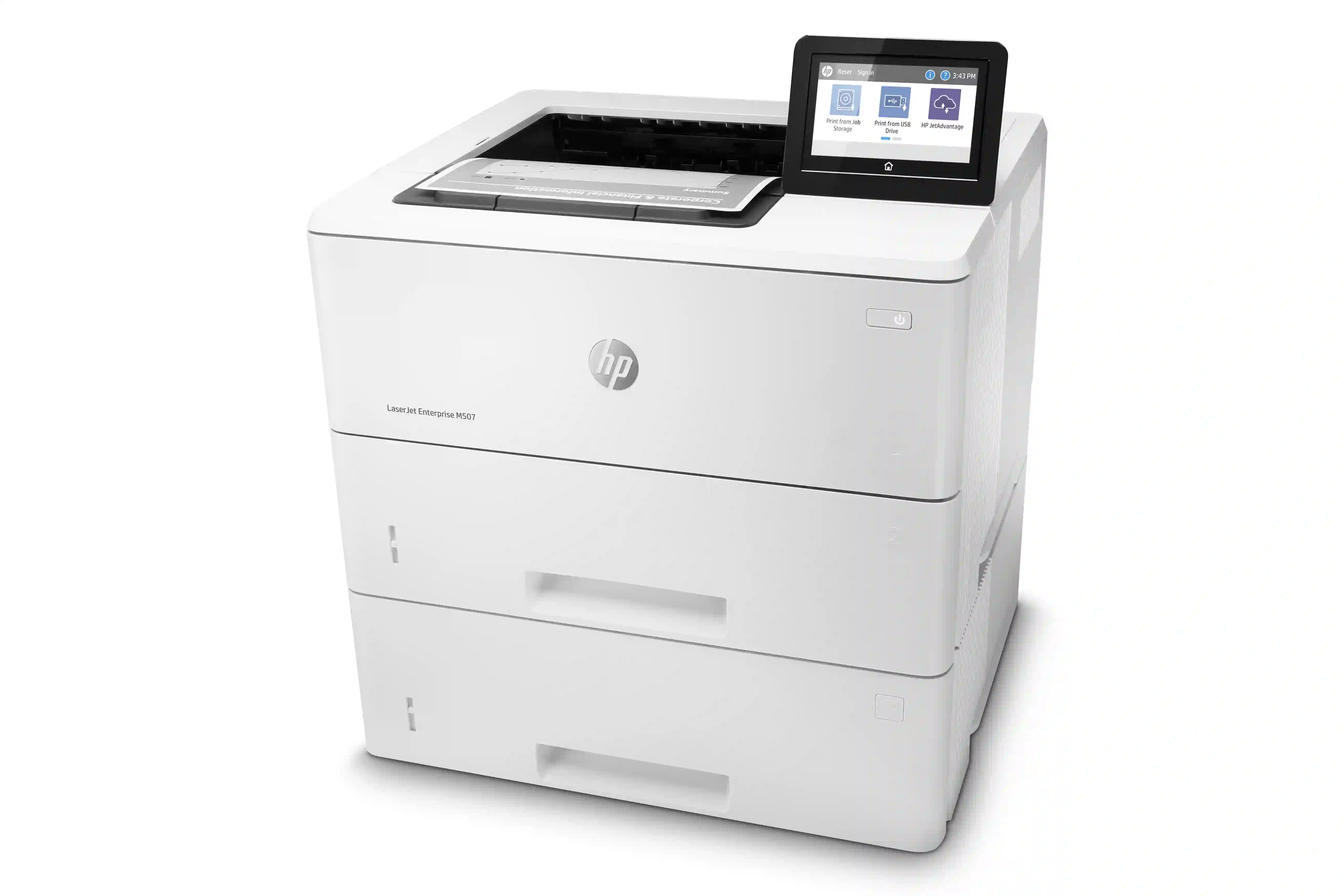Принтер лазерный HP LaserJet Enterprise M507x (1PV88A)