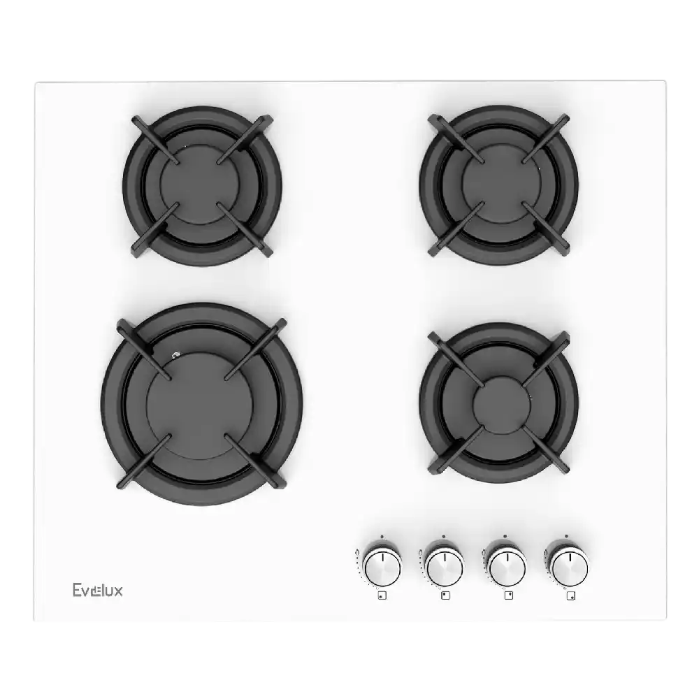 

Встраиваемая газовая панель EVELUX HEG 605 WG, Белый