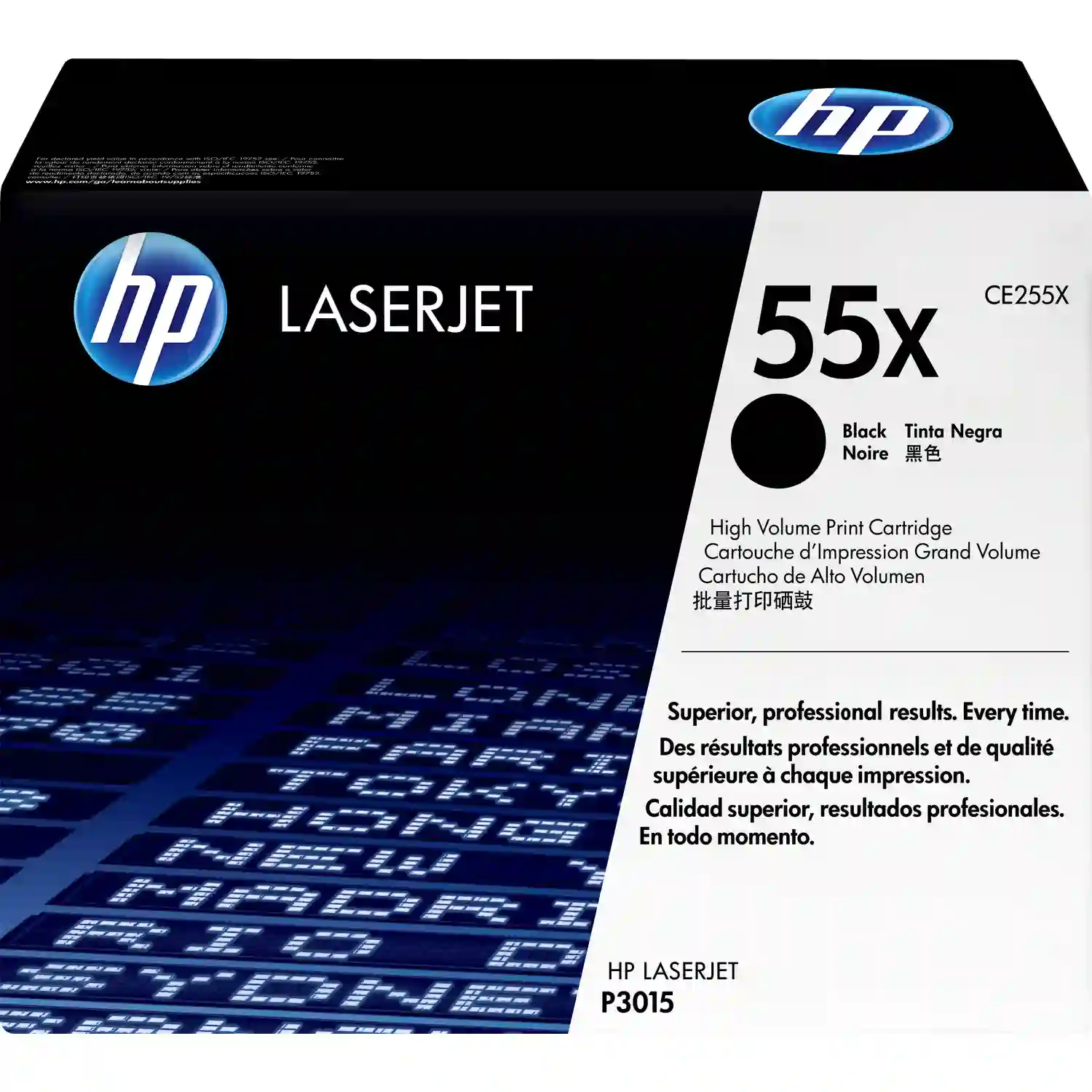 Картридж для лазерного принтера HP 55X Black (CE255X)