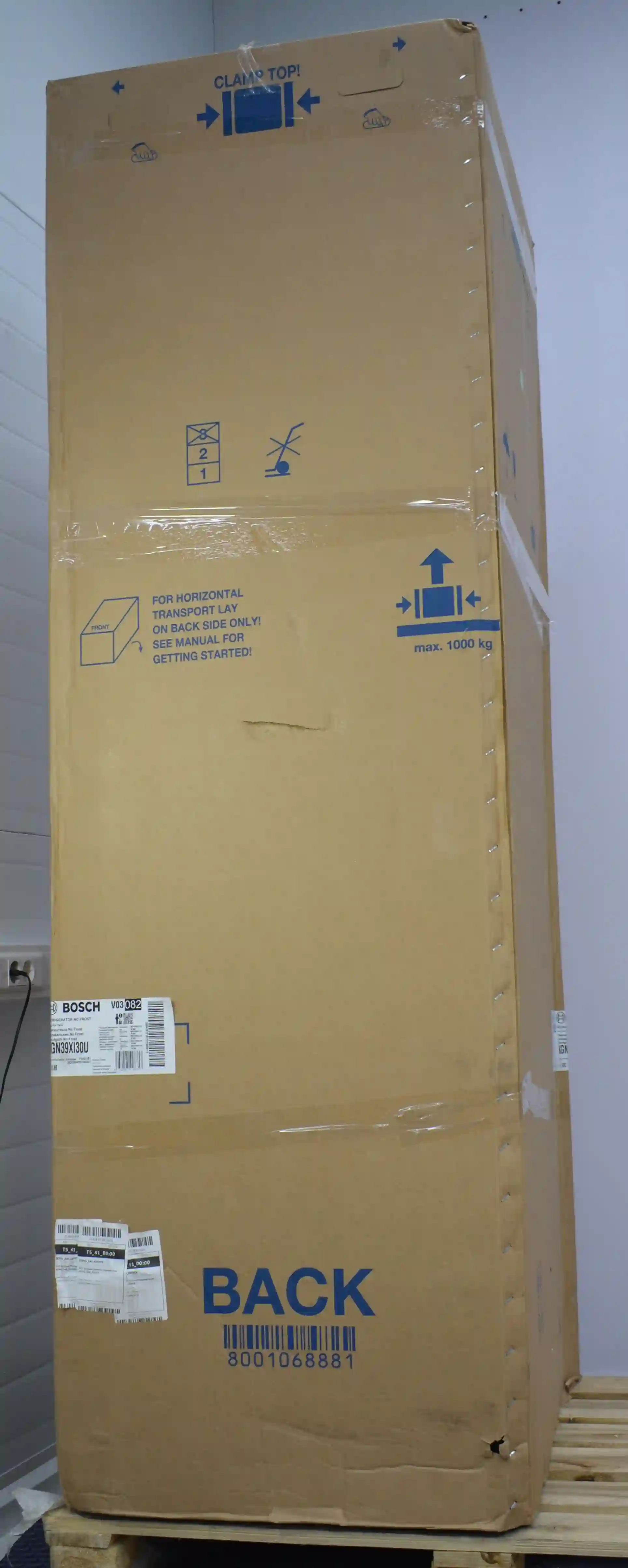 Холодильник BOSCH KGN39XI30U k6 000006169