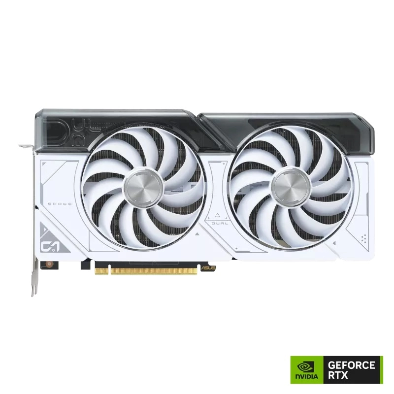 Видеокарта ASUS GeForce DUAL RTX 4070 Super O12G WHITE (90YV0K84-M0NA00)