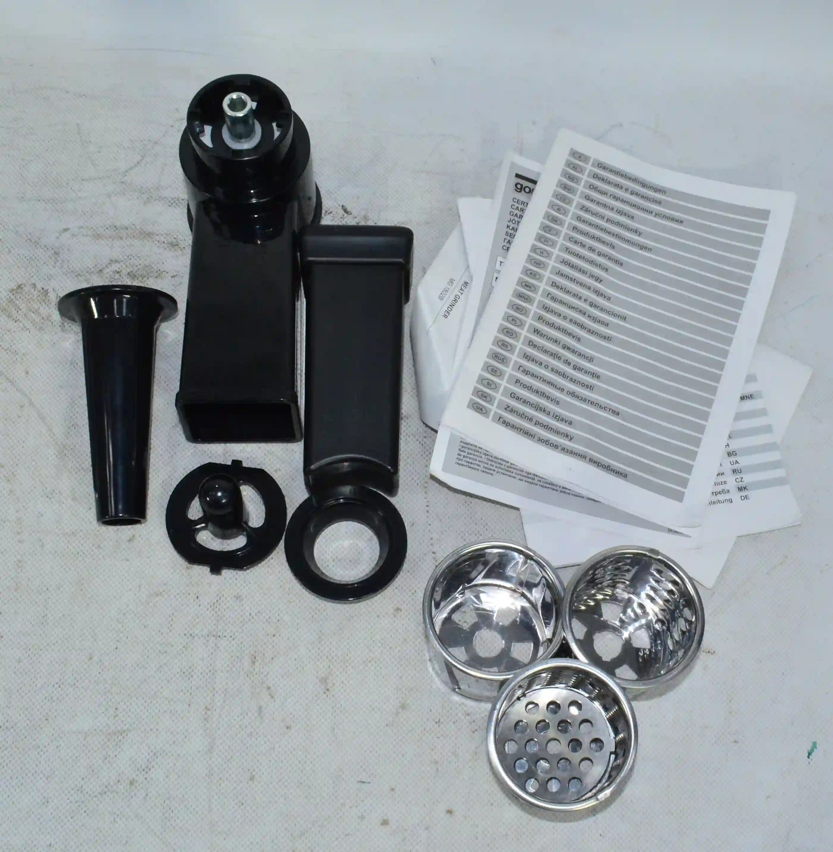 Мясорубка GORENJE MG1802B, черная k6 000014311