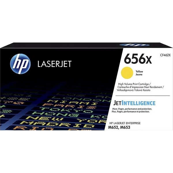 Картридж для лазерного принтера HP 656X Yellow (CF462X) картридж print rite tfc450ypu1j pr 045h yellow 045h yellow 2200стр для canon lbp 611cn 613cdw 631cn 633cdw 635cx pr 045h yellow