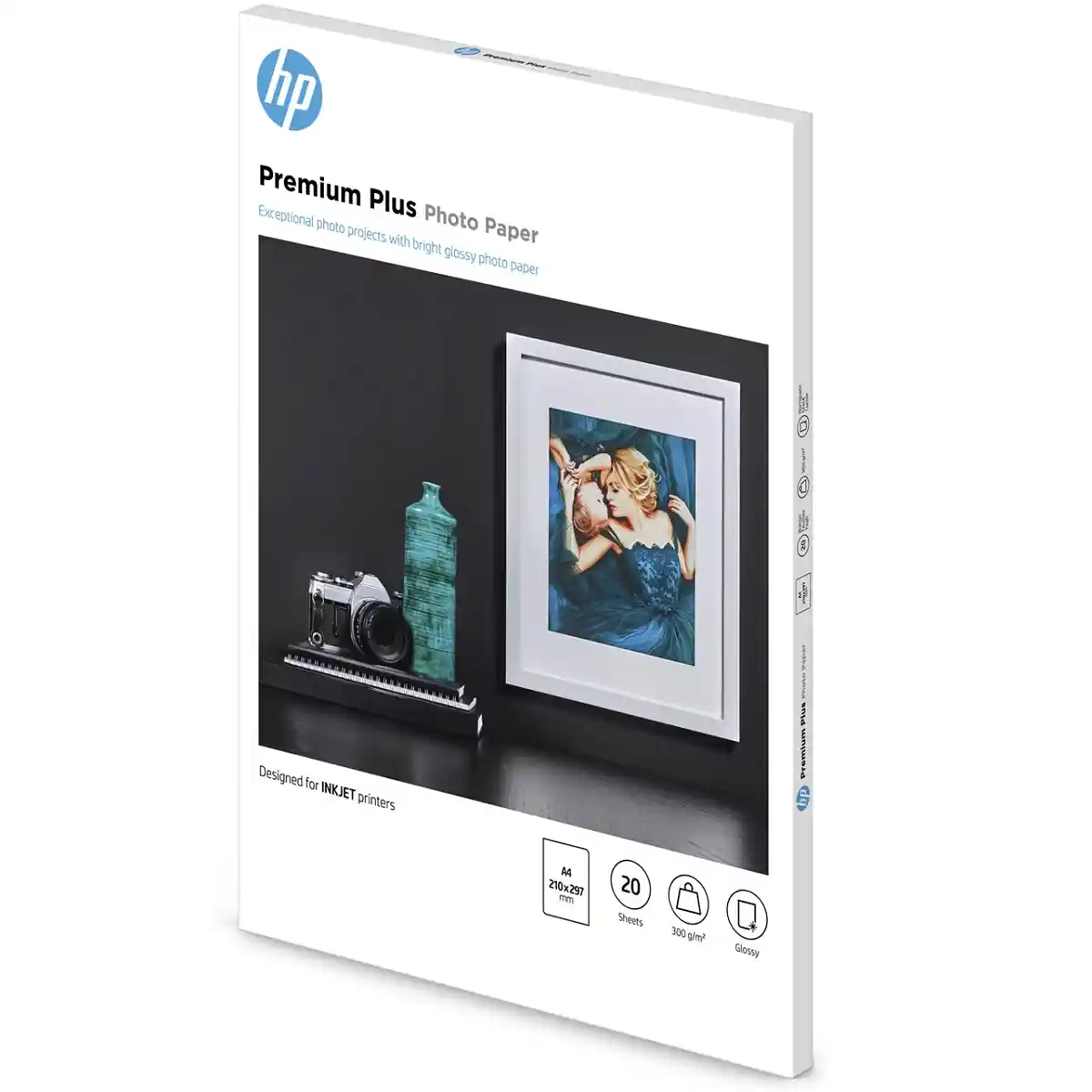 Бумага HP Premium Plus Glossy Photo Paper-210 x 297 mm (CR672A )