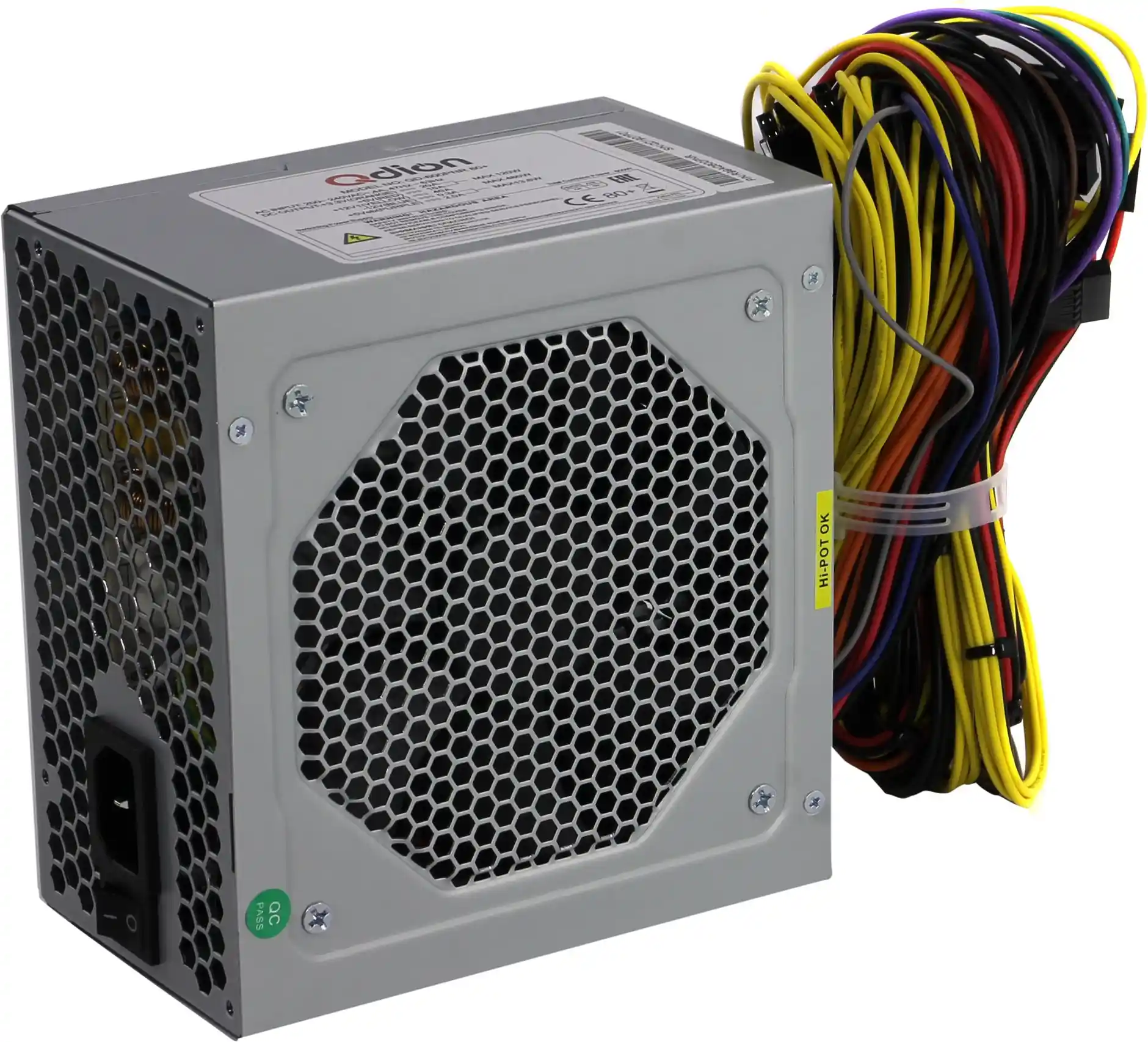 Блок питания для ПК FSP QDION ATX 600W (QD-600PNR 80+) блок питания accord acc 600w np 600w