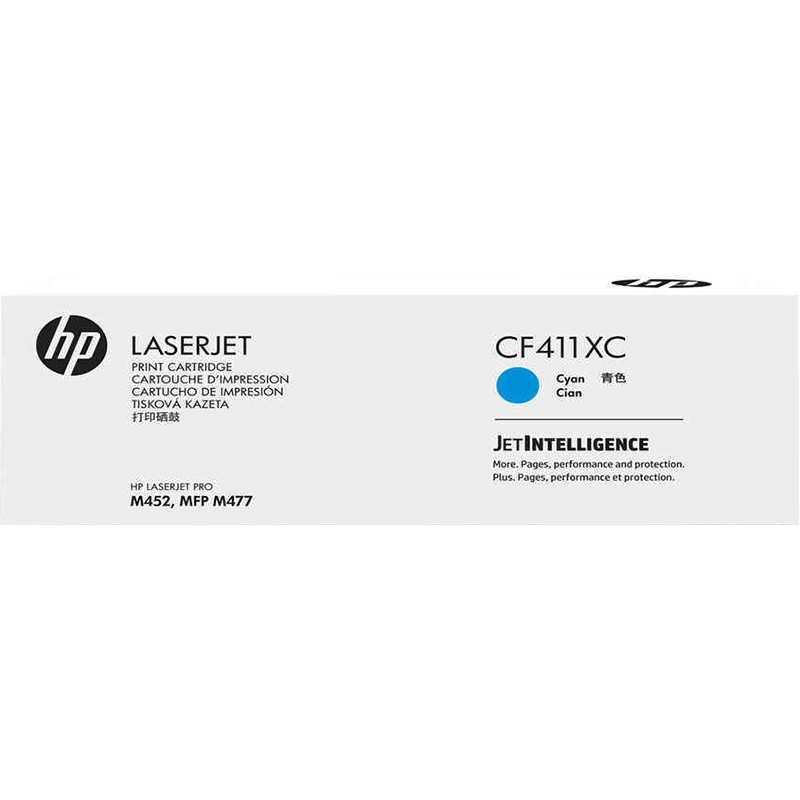 Картридж для лазерного принтера HP 410X Cyan (CF411XC)