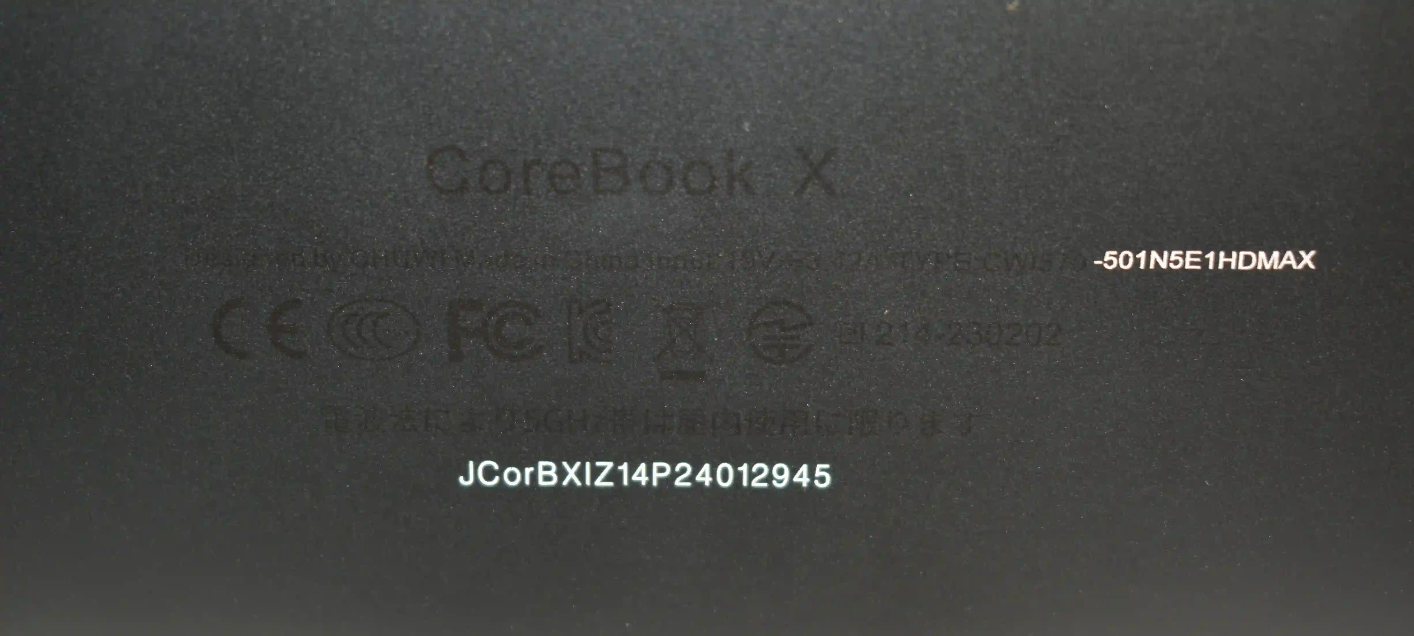 Ноутбук CHUWI CoreBook X 14" (CWI570-501N5E1HDMAX) k5 000009589