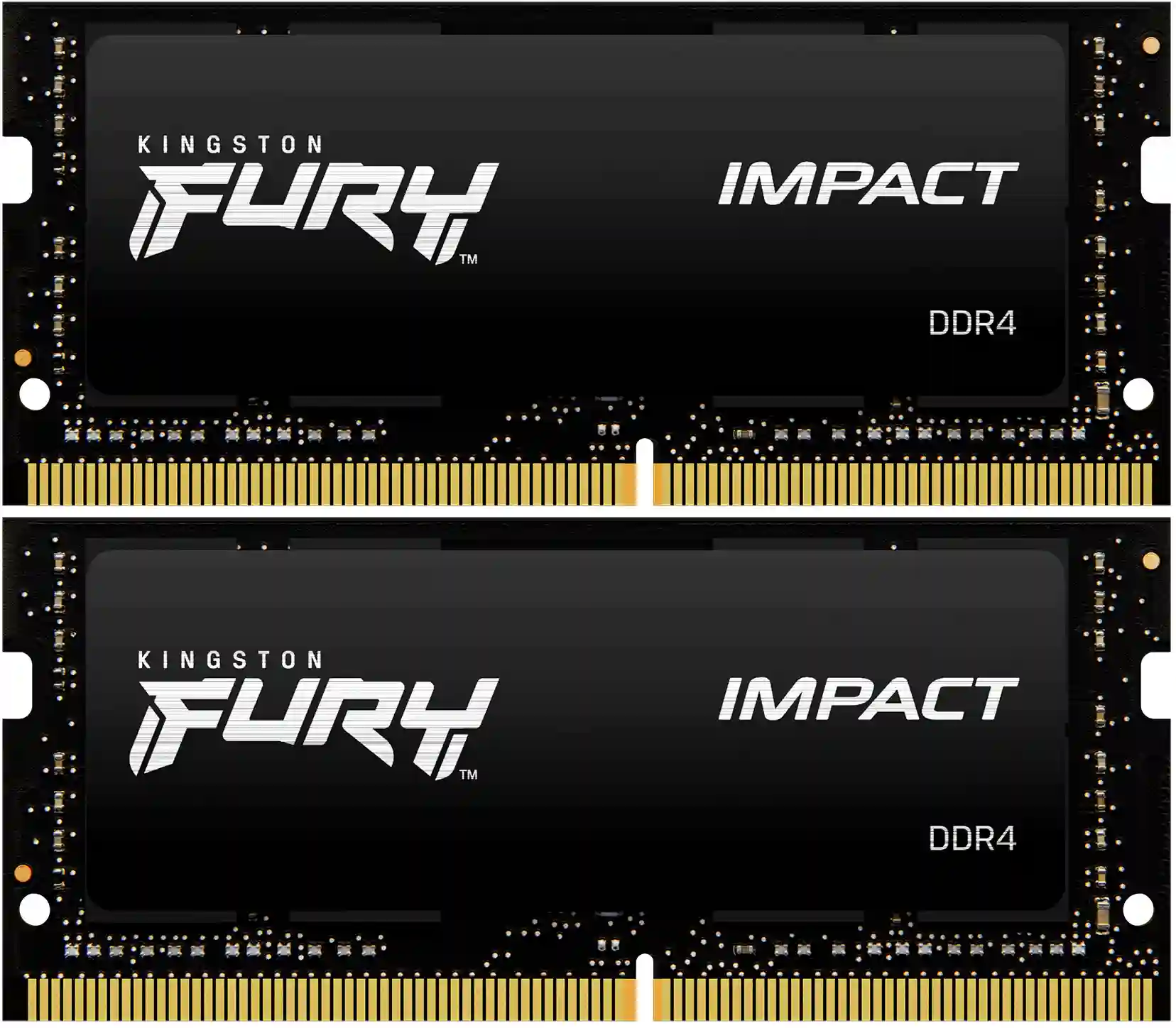 Оперативная память KINGSTON FURY Impact SODIMM DDR4 64GB (2x32GB) 3200 MHz (KF432S20IBK2/64)