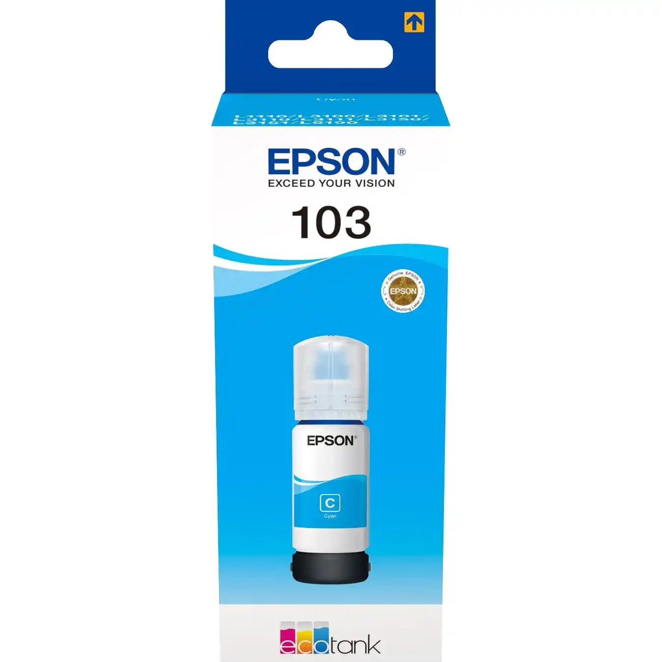 Чернила EPSON 108 Cyan (C13T09C24A)