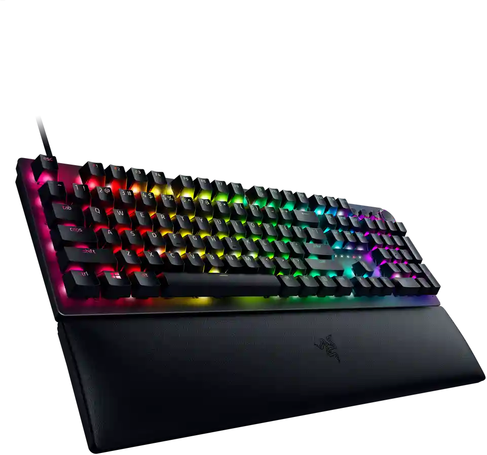 Клавиатура игровая RAZER Huntsman V2 (Linear Optical Switch - Red) (RZ03-03930700-R3R1)