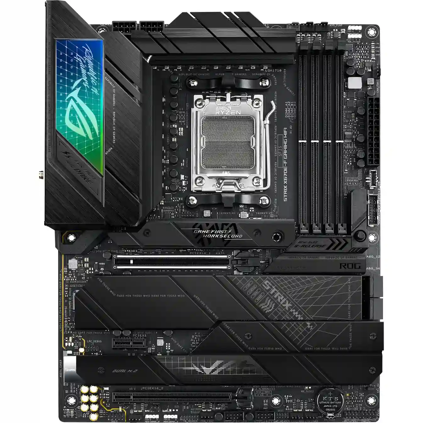 Материнская плата ASUS ROG Strix X670E-F Gaming WiFi (90MB1BA0-M0EAY0) asus rog strix g17 g713rm kh097