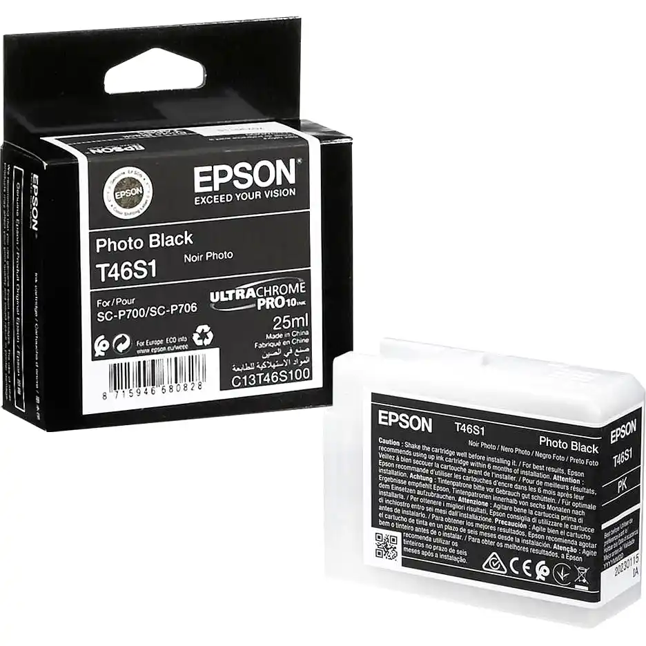 Картридж для струйного принтера EPSON T46S1 Photo Black (C13T46S100)