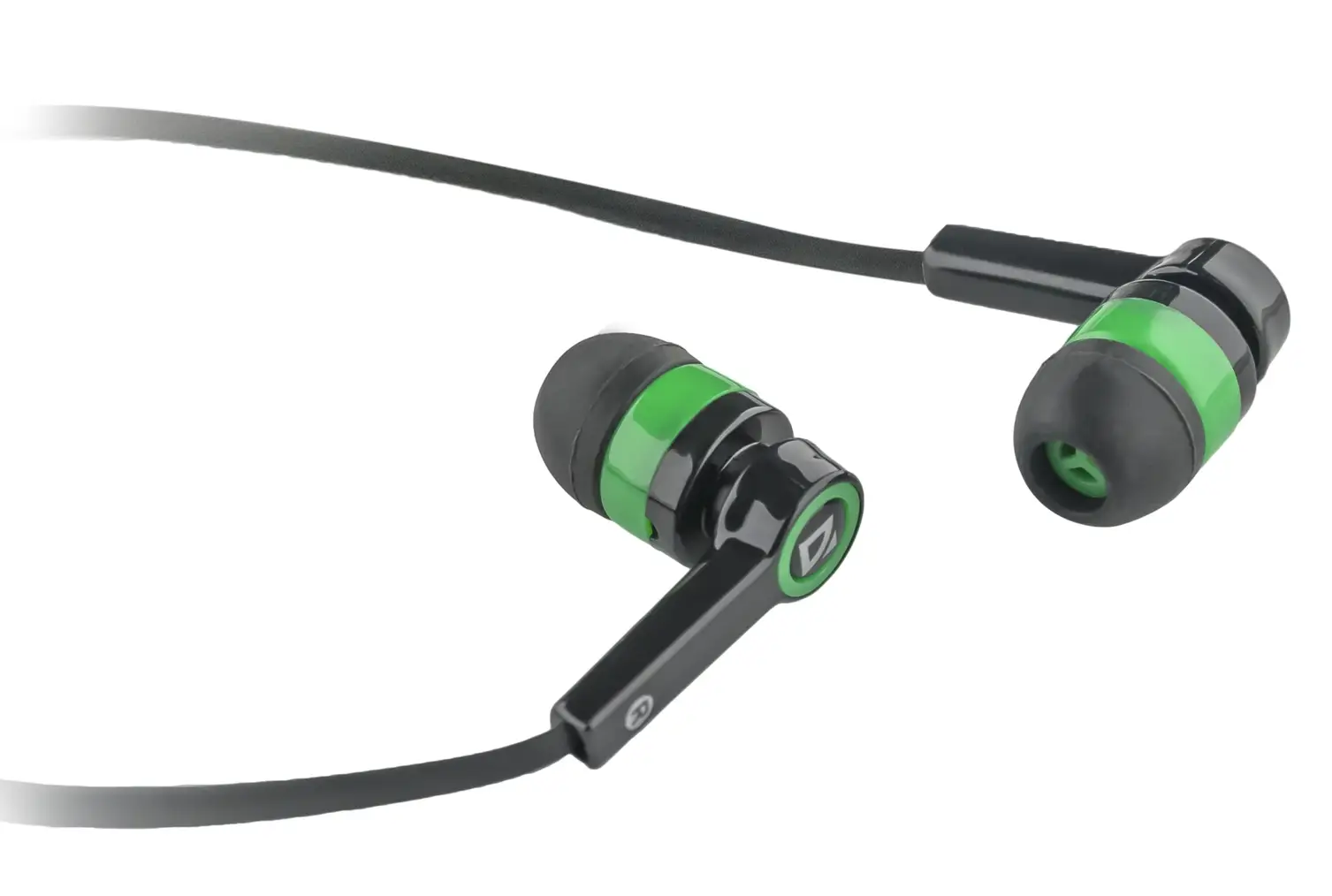 Наушники проводные DEFENDER Pulse 420 black/green (63422)