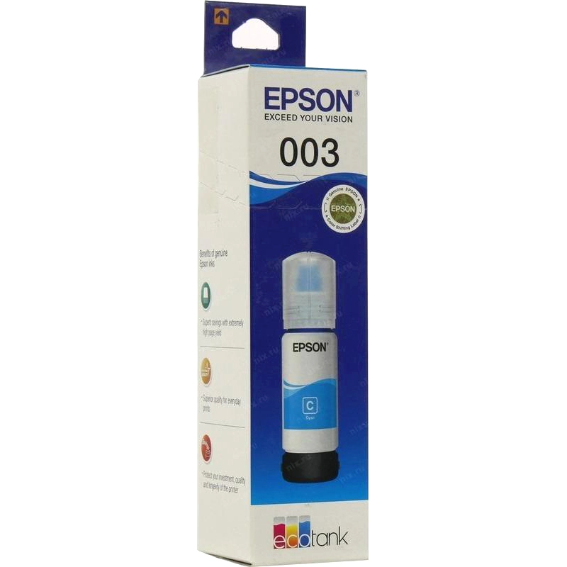 Чернила EPSON T003 Cyan (C13T00V298)