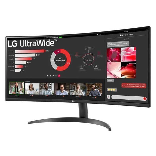 Монитор LG UltraWide 34" (34WR50QC-B)