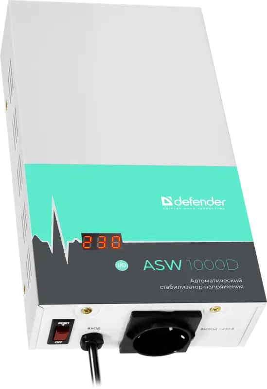 Стабилизатор напряжения DEFENDER ASW 1000D (99045)