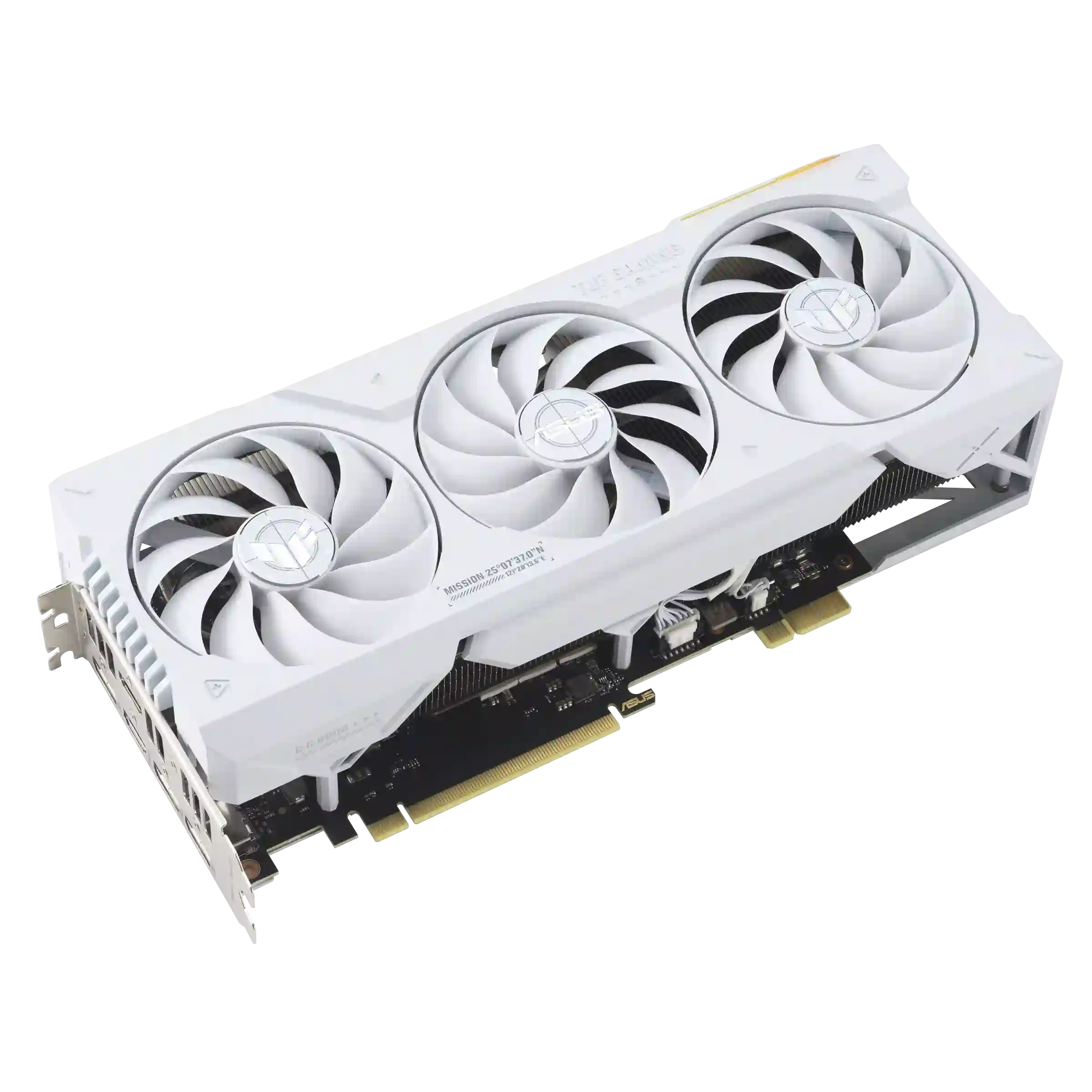 Видеокарта ASUS TUF GeForce RTX 4070 Ti Super BTF White 16Gb (90YV0KI1-M0NA00)