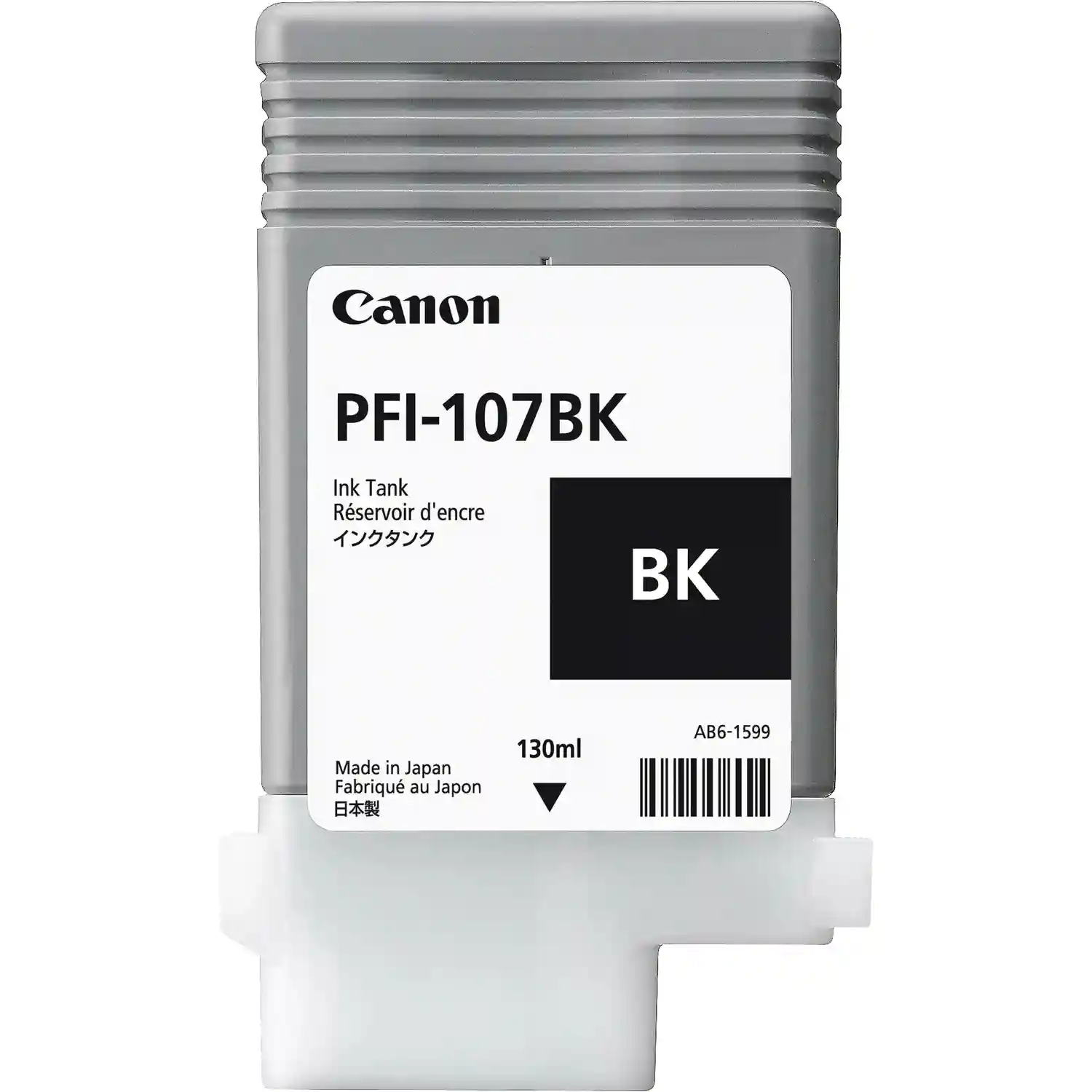 Картридж для струйного принтера CANON PFI-107 BK (6705B001) картридж print rite tfc450ypu1j pr 045h yellow 045h yellow 2200стр для canon lbp 611cn 613cdw 631cn 633cdw 635cx pr 045h yellow