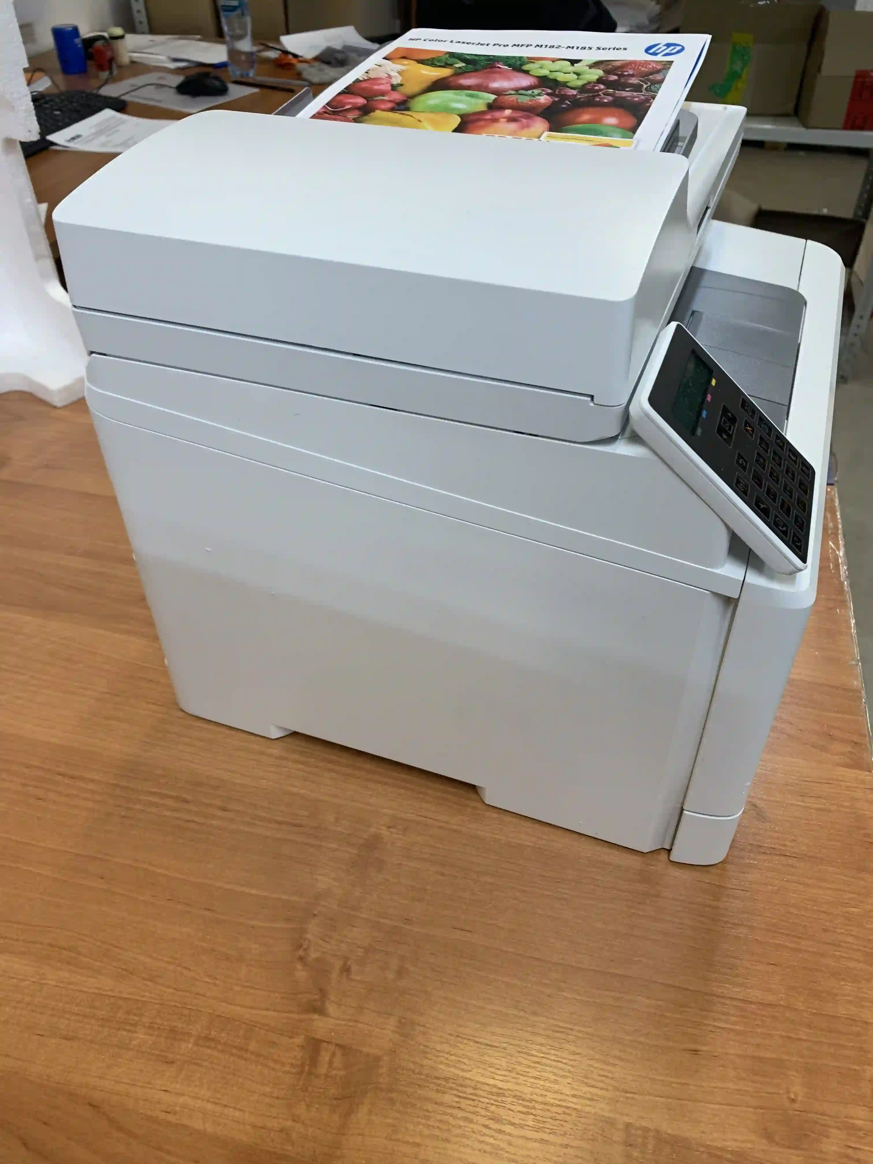 МФУ лазерное HP Color LaserJet Pro M183fw (7KW56A) k5