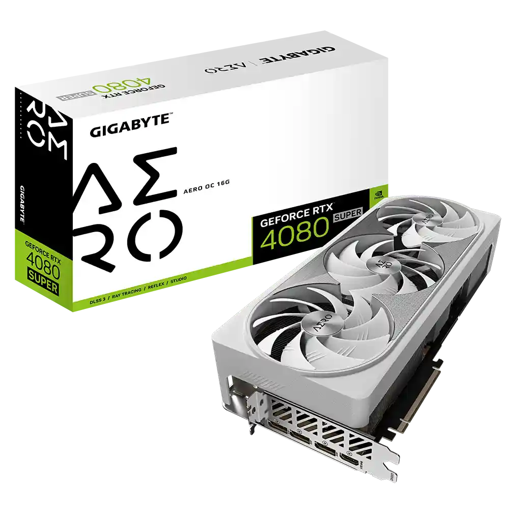 Видеокарта GIGABYTE GeForce RTX 4080 Super Aero OC 16Gb (GV-N408SAERO OC-16GD)